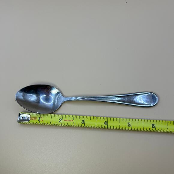 3 Tea Spoon Teaspoons Malibu Satin Cambridge Silver 6 1/4"  Round  Tip - Picture 2 of 5